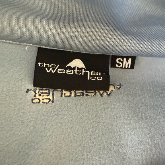 NWT- The Weather Apparel Co ladies Light Blue Quilted Vest- Sz small - Picture 4 of 6